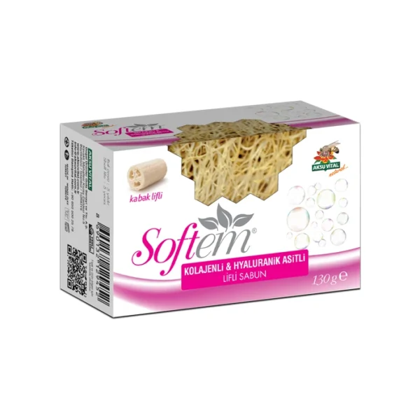 Kolejenli & Hyaluronik Asitli Kabak Lifli Sabun 130 GR