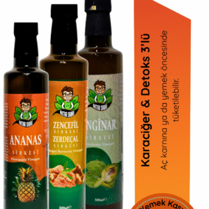 Slimdetox Premium Destek Seti 3’Lü – Ananas, Zencefil Zerdeçal &Amp; D-Tox