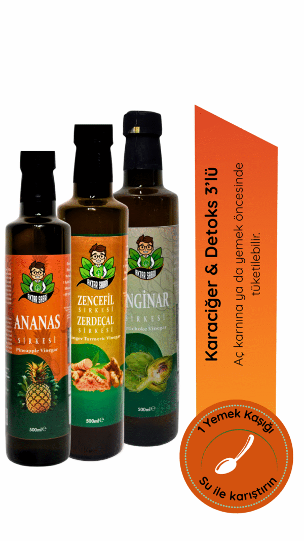 Slimdetox Premium Destek Seti 3’Lü – Ananas, Zencefil Zerdeçal &Amp; D-Tox